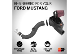 Kit Admission Directe K&N pour FORD MUSTANG 2.3 ECOBOOST L4 MK7 (2024+)