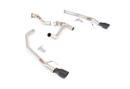 Silencieux d'échappement inox MILLTEK pour VW AMAROK 3.0 V6 240ch TDI Diesel (2024+)