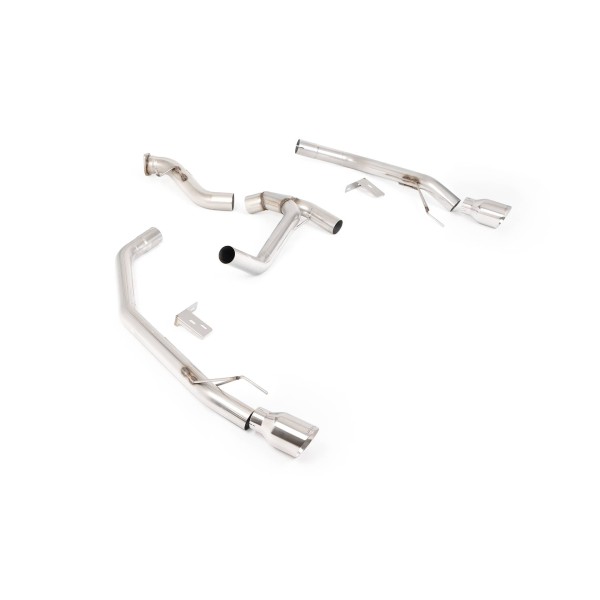 Silencieux d'échappement inox MILLTEK pour VW AMAROK 3.0 V6 240ch TDI Diesel (2024+)