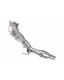 Downpipe avec Catalyseurs BULL-X pour VW Polo 6R WRC 2.0 TSI 220Ch (2013-2014)