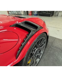 Prises d'air d'ailes avant Carbone DB Carbon pour Porsche 992.1 GT3 RS (2022+)