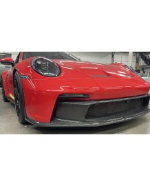 Insert pare-chocs avant Carbone DB Carbon pour Porsche 992.1 GT3 + Touring (2021-2024)