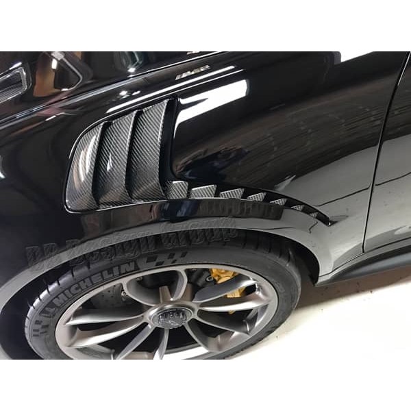 Prises d'air d'ailes avant Carbone DB Carbon pour PORSCHE 991.2 GT3 RS (2018+)