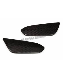 Caches latéraux carbone de becquet DB Carbon pour PORSCHE 991.2 GT3 RS (2018+)
