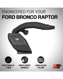 Kit Admission Directe KN pour FORD BRONCO RAPTOR 3.0 V6 (2023-2025)