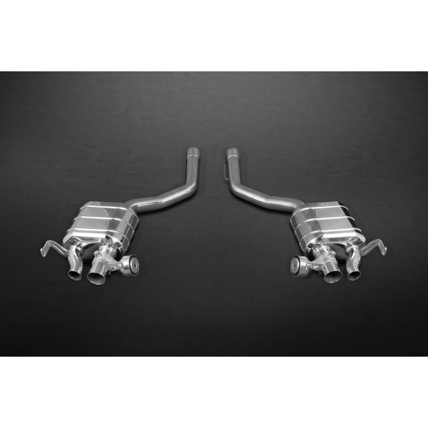 Echappement inox CAPRISTO pour Bentley Continental GT V8 (+S) (2012-03/2018)- Silencieux à valves