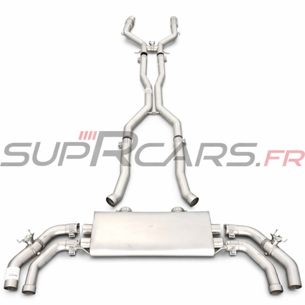 Echappement BRABUS Mercedes GLE63 S AMG COUPE C167 (2021+):Ligne Fap-back à valves