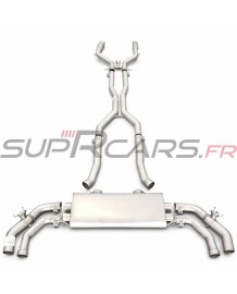 Echappement BRABUS Mercedes GLE63 S AMG COUPE C167 (2021+):Ligne Fap-back à valves