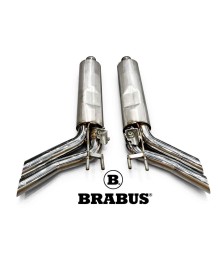 Echappement BRABUS pour Mercedes G63 AMG W463A (2018+)-Silencieux à valves