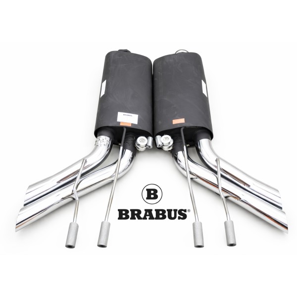 Echappement BRABUS Mercedes Classe G63 AMG / G500 / G500 4X4 2(W463) -Silencieux à valves