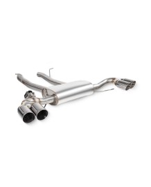 Ligne d'échappement inox Fap-Back SCORPION pour BMW X3 M40i MHEV G01 (2021-2025)