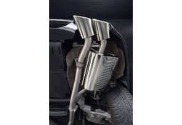 Echappement inox EISENMANN pour BMW M5 E60-Ligne cat-back à à valves (sorties ovales)