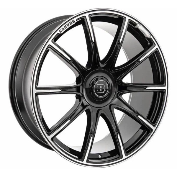 4 Jantes BRABUS Monoblock Z 10/12x24" pour LAMBORGHINI URUS SE