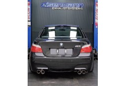 Echappement inox EISENMANN pour BMW M5 E60-Ligne cat-back à à valves