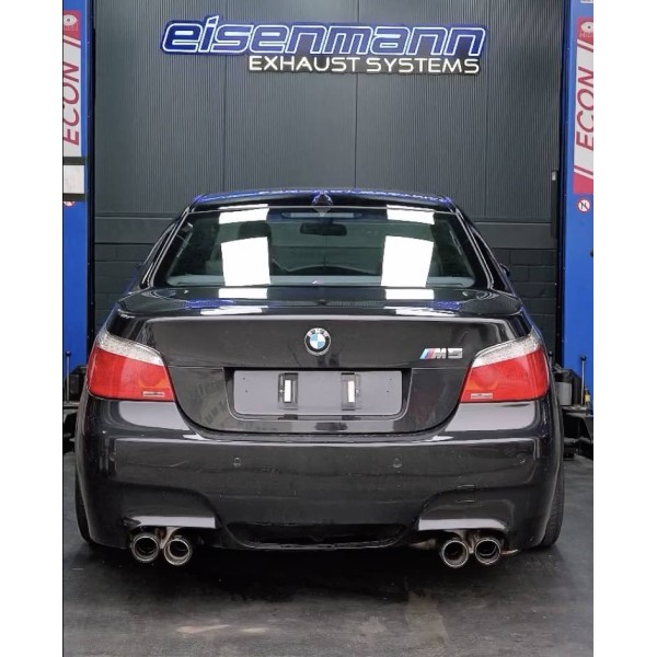Echappement inox EISENMANN pour BMW M5 E60-Ligne cat-back à à valves Echappement inox EISENMANN pour BMW M5 E60-Ligne cat-back à à valves