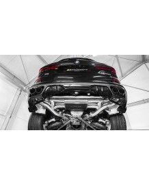 Echappement inox DÄHLER pour BMW X6 M60i G06 / X5 M60i G05 LCI (04/2023+)-Silencieux à valves