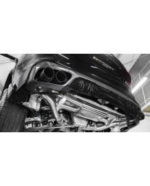 Echappement inox DÄHLER pour BMW X6 M60i G06 / X5 M60i G05 LCI (04/2023+)-Silencieux à valves