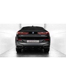 Echappement inox DÄHLER pour BMW X6 M60i G06 / X5 M60i G05 LCI (04/2023+)-Silencieux à valves