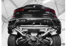 Echappement inox DÄHLER pour BMW X6 M60i G06 / X5 M60i G05 LCI (04/2023+)-Silencieux à valves