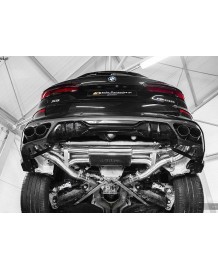 Echappement inox DÄHLER pour BMW X6 M60i G06 / X5 M60i G05 LCI (04/2023+)-Silencieux à valves