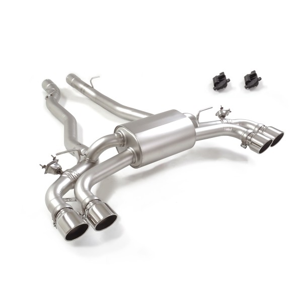 Silencieux d'échappement inox à valves RAGAZZON pour BMW M5 G90 G99