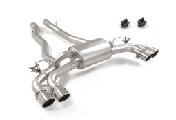 Ligne d'échappement inox Cat-back à valves RAGAZZON pour BMW M5 G90 G99