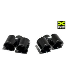 Embouts d'échappement Noir EVOX Porsche 997.1 & 997.2