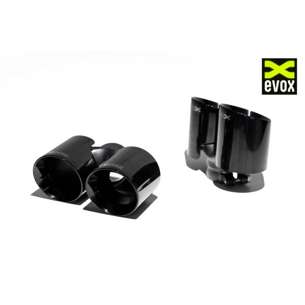 Embouts d'échappement Noir EVOX Porsche 997.1 & 997.2