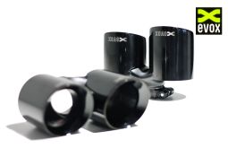 Embouts d'échappement Noir EVOX Porsche 997.1 & 997.2