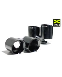 Embouts d'échappement Noir EVOX Porsche 997.1 & 997.2