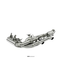 Echappement inox KLINE pour PORSCHE 992.2 GTS 3.6 Hybrid (2025+) - Silencieux à valves RACE