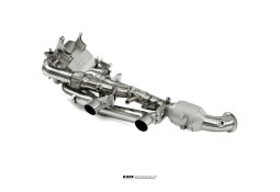 Echappement inox KLINE pour PORSCHE 992.2 GTS 3.6 Hybrid (2025+) - Silencieux à valves RACE