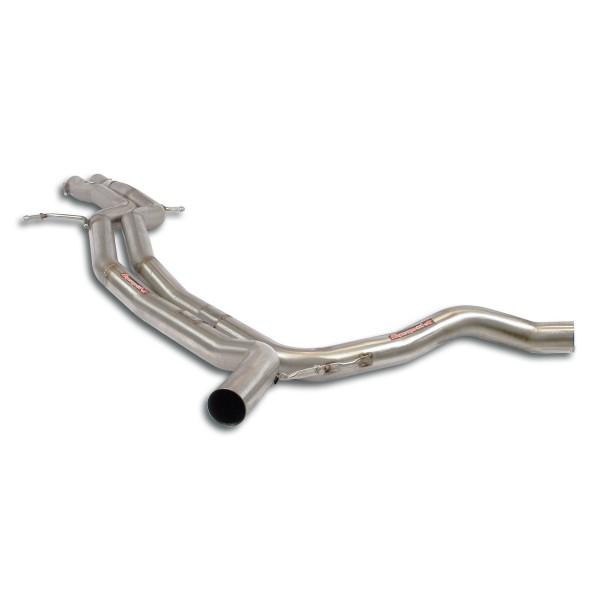 Suppression silencieux intermédiaire inox SUPERSPRINT pour AUDI RS6 C7 / RS7 C7 4.0 TFSI (2015-2018)