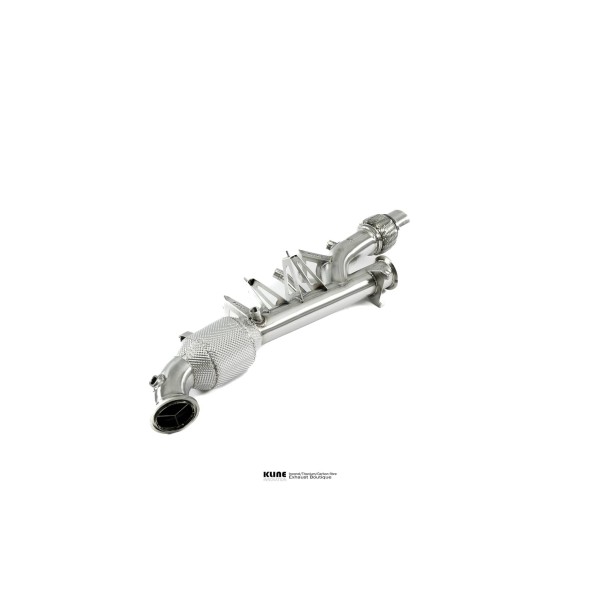 Suppression de filtres à particules inox KLINE pour PORSCHE 992.2 GTS 3.6 Hybrid (2025+)(Sport)