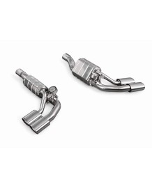 Echappement CAPRISTO pour Mercedes Classe G63 AMG W463A (2018+) - Silencieux à valves ECE