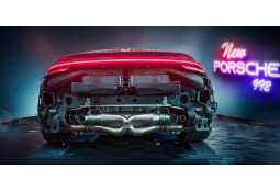 Silencieux d'échappement Inox à valves EVOX pour PORSCHE 992.1 Carrera / S / 4 / 4S / GTS