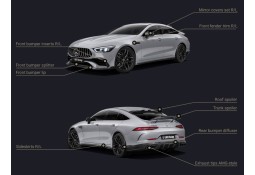 Kit carrosserie Carbone LARTE DESIGN pour MERCEDES AMG GT43 X290 (2019-2025)