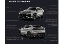 Kit carrosserie LARGENDA LARTE DESIGN pour LAMBORGHINI URUS SE Kit carrosserie LARGENDA LARTE DESIGN pour LAMBORGHINI URUS SE