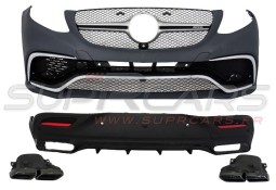 Kit carrosserie look GLE63 AMG Coupé pour Mercedes GLE coupé (C292)(2015-2019) (Pack AMG)