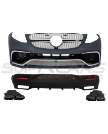 Kit carrosserie look GLE63 AMG Coupé pour Mercedes GLE coupé (C292)(2015-2019) (Pack AMG)