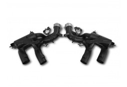 Ligne d'échappement inox à valves TUBI STYLE pour FERRARI PUROSANGUE