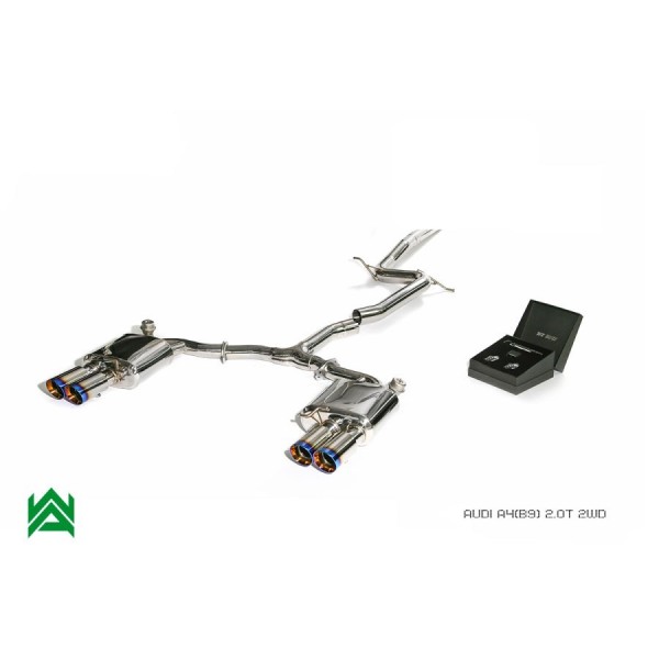 Echappement ARMYTRIX Audi A5 2,0 TFSI 2WD B9 Sportback (2016-2018)-Ligne Cat-Back à valves