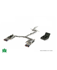 Echappement ARMYTRIX Audi A5 2,0 TFSI 2WD B9 Sportback (2016-2018)-Ligne Cat-Back à valves