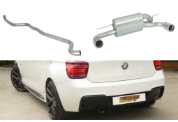 Echappement inox RAGAZZON BMW 114i 116i 118i 120i F20 F21 N13 (2011-2015)-Ligne Cat-Back look M135i