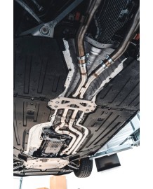 Suppression de filtres à particules Equal Lenght X-pipe inox DCE PARTS pour BMW M4 G82 / M3 G80 G81 S58 (2020+)