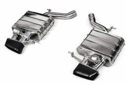 Silencieux d'échappement inox à valves CAPRISTO pour BMW 650i V8 F12 F13 (2011+)