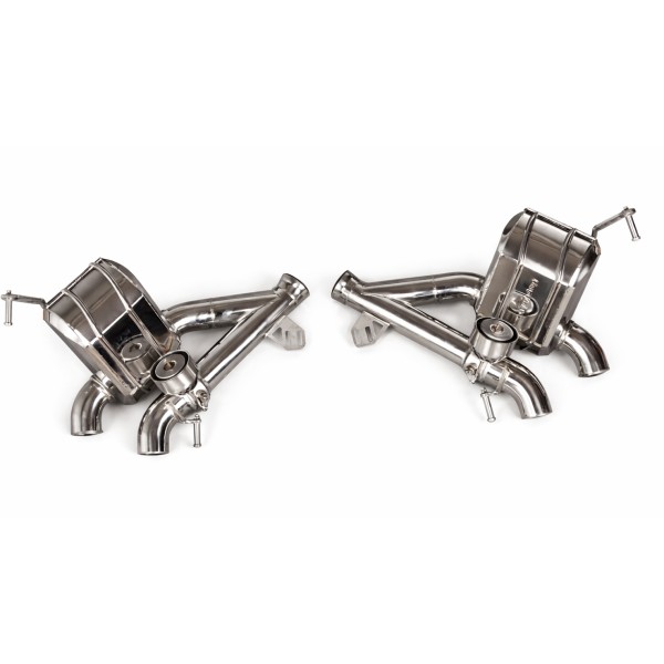 Silencieux d'échappement inox CAPRISTO pour FERRARI FF