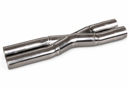 Intermédiaire en X-pipe inox CAPRISTO pour FERRARI FF