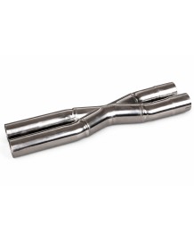Intermédiaire en X-pipe inox CAPRISTO pour FERRARI FF