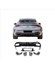 Diffuseur look CLE53 AMG pour Mercedes CLE C236/A236 Coupé/Cabriolet Pack AMG (2024+)